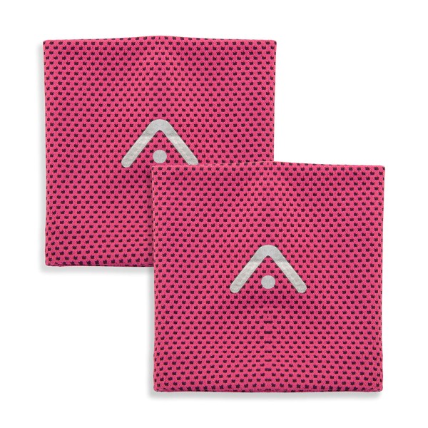Encontraproduto.com.br - Par Munhequeira de Pulso Fitness Rosa Alma Genius