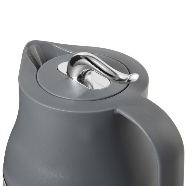 Encontraproduto.com.br - Garrafa Térmica Vicenza Termopro 1 Litro Cinza