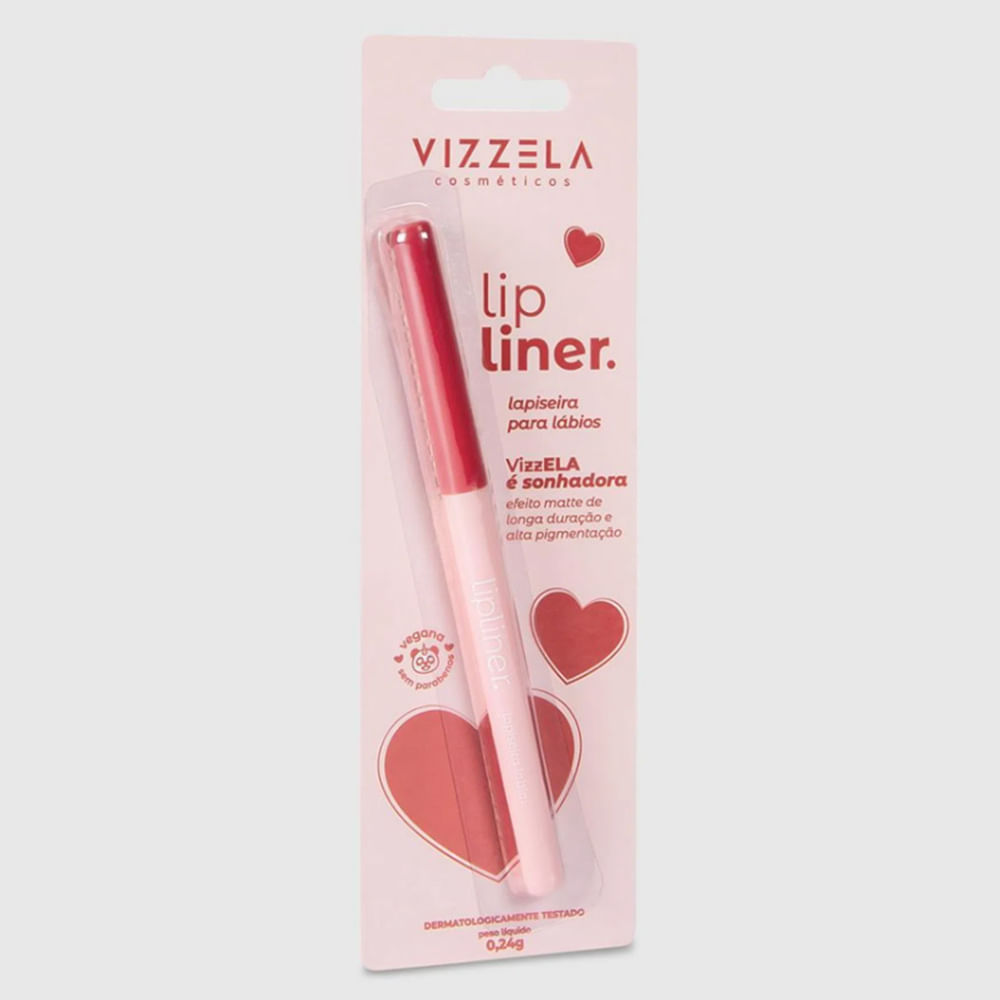 Encontraproduto.com.br - Lapiseira Labial Vizzela Lipliner Cor 03 Sonhadora