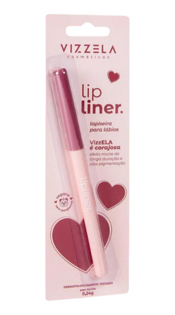 Lapiseira Labial Vizzela Lipliner Cor 03 Sonhadora