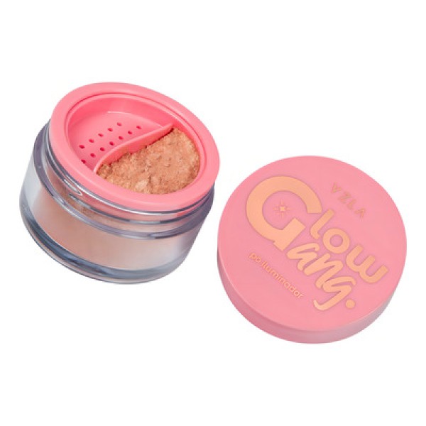 Encontraproduto.com.br - Pó Iluminador Glow Gang Vizzela Cor 03 Rocket Glow