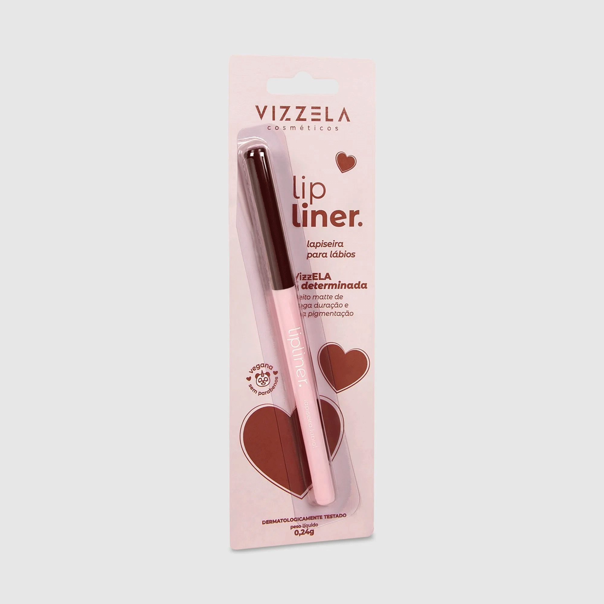Encontraproduto.com.br - Vizzela LipLiner Lapiseira Labial 08-Determinada