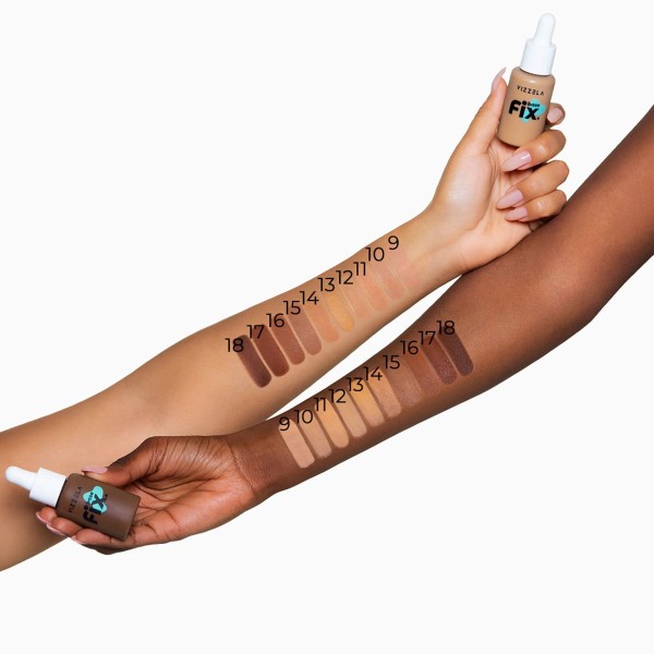 Encontraproduto.com.br - Vizzela Base Fix - Base Líquida Matte 30ml Fix-13