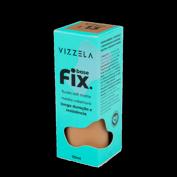 Encontraproduto.com.br - Vizzela Base Fix - Base Líquida Matte 30ml Fix-13