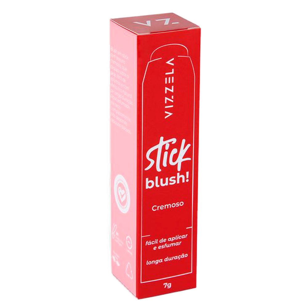 Encontraproduto.com.br - Blush Stick Vizzela Cor 04 - Vizzela