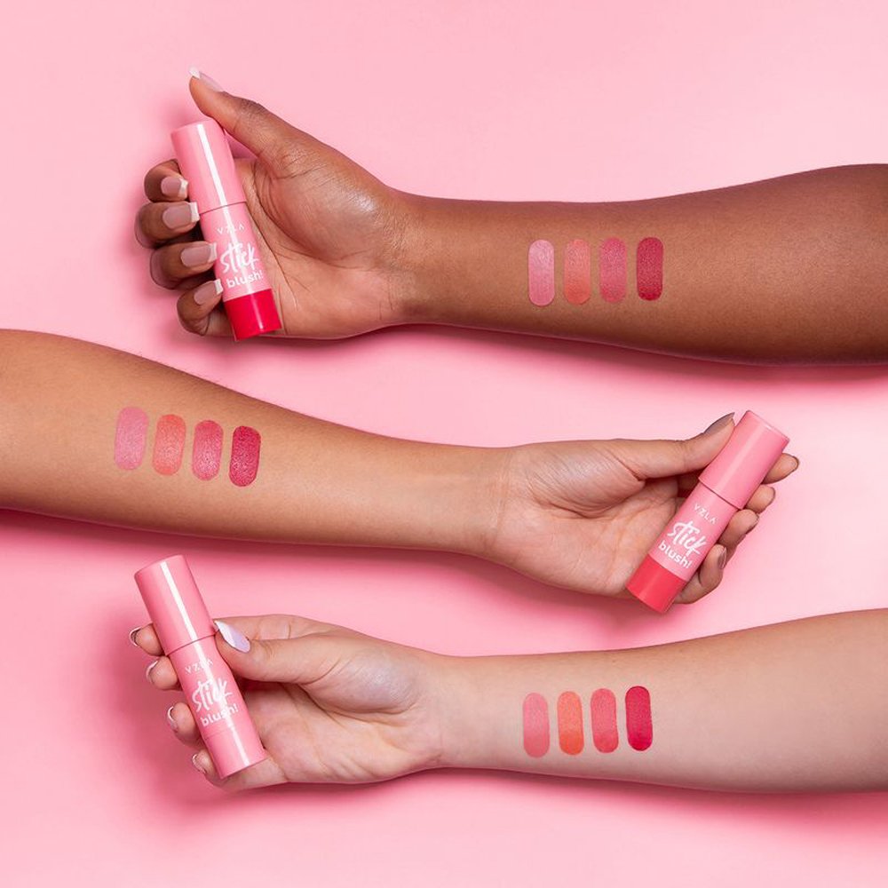 Encontraproduto.com.br - Blush Stick Vizzela Cor 04 - Vizzela