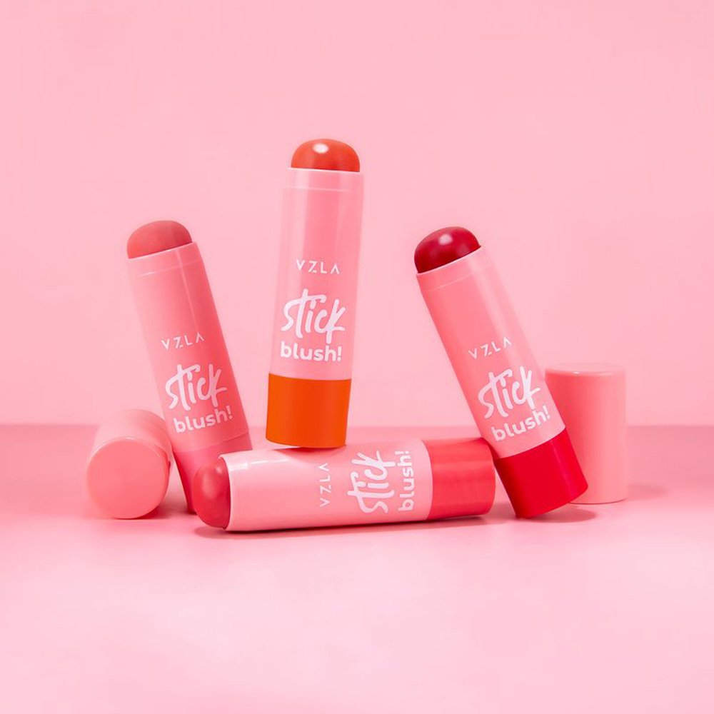 Encontraproduto.com.br - Blush Stick Vizzela Cor 04 - Vizzela