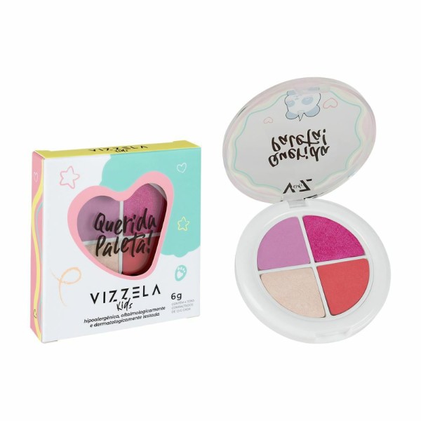 Encontraproduto.com.br - Paleta de Sombras Vizzela Querida Palette