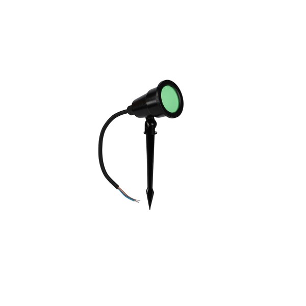 Luminária Espeto P/ Jardim Cassiopeia 5W 6500K Verde ASTRALED