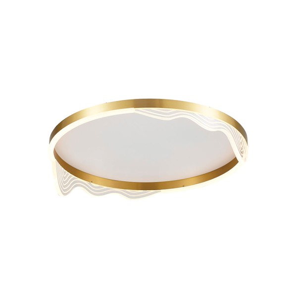 Encontraproduto.com.br - Plafon Astraled Lomy P-9944 Led Bivolt Dourado