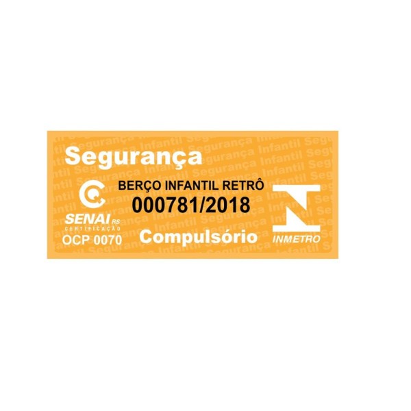 Encontraproduto.com.br - Quarto de Bebê Berço Mini Cama e Guarda-Roupa 4 Portas Retrô Móveis Peroba