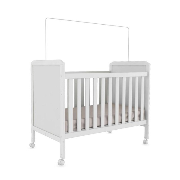 Encontraproduto.com.br - Quarto de Bebê Completo Berço Mini Cama Cômoda e Guarda Roupa 3 Portas Cloe Móveis Peroba