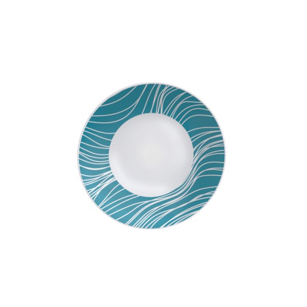 Encontraproduto.com.br - Jogo de Pratos Tramontina Clarice em Porcelana Decorada 12 Peças