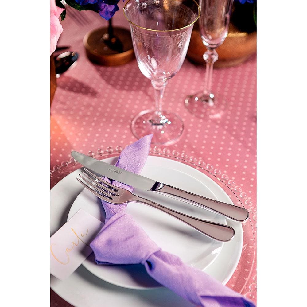 Encontraproduto.com.br - Kit Prato Sobremesa Tramontina Leonora Em Porcelana 19 Cm 06 Peças Tramontina
