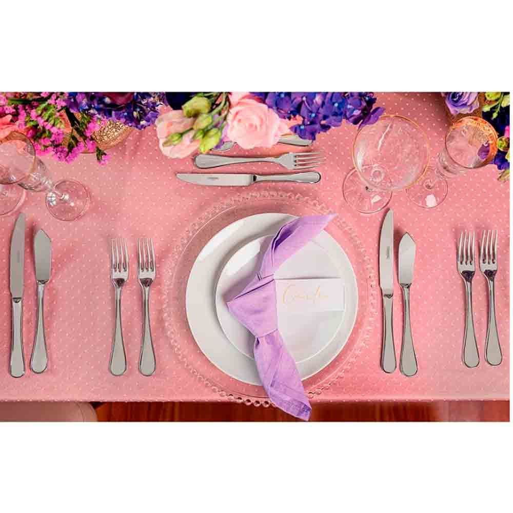 Encontraproduto.com.br - Kit Prato Sobremesa Tramontina Leonora Em Porcelana 19 Cm 06 Peças Tramontina