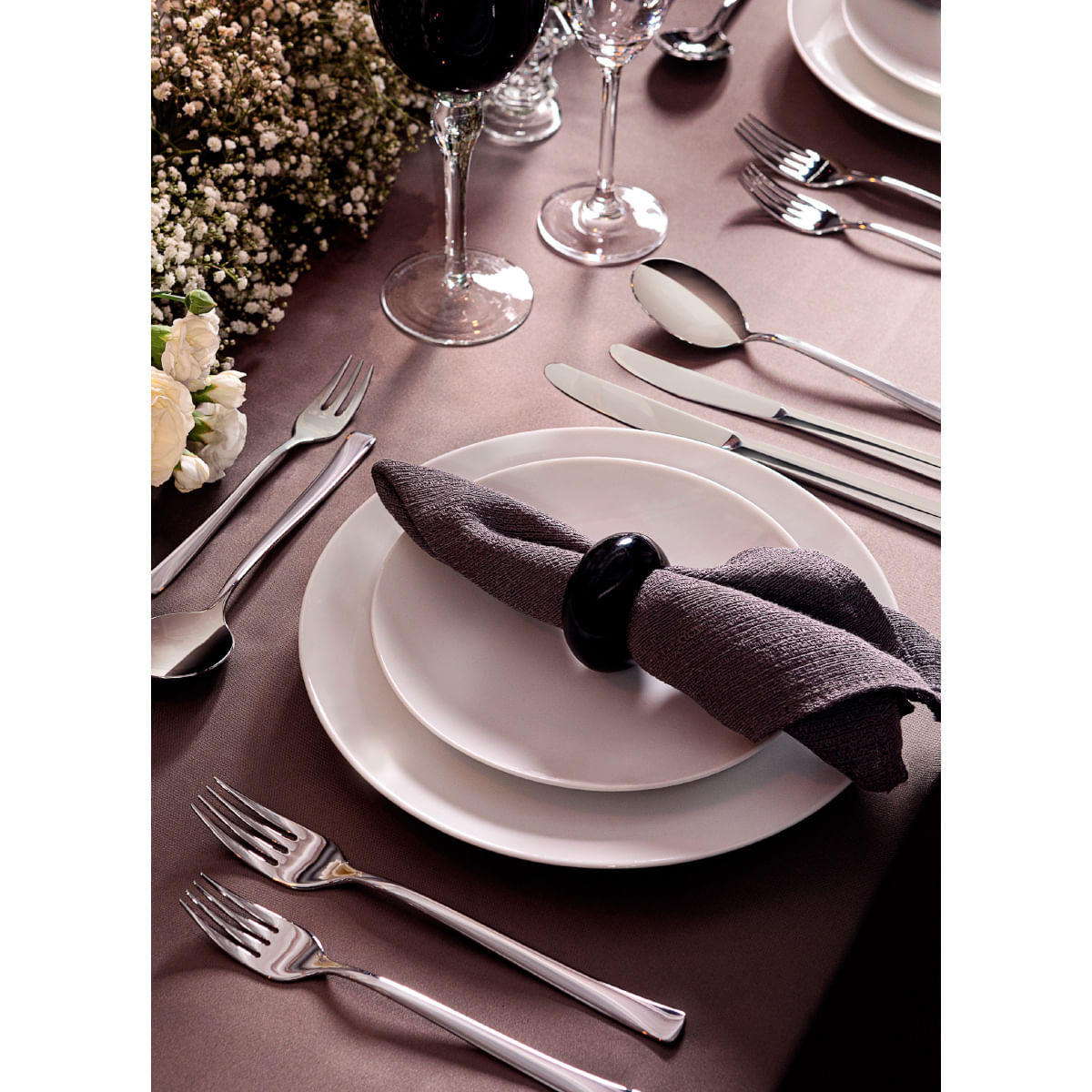 Encontraproduto.com.br - Aparelho de Jantar Tramontina Antonella em Porcelana 20 Peças OUTLET