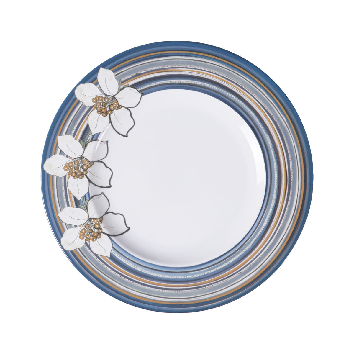 Encontraproduto.com.br - Aparelho de Jantar Tramontina Nix em Porcelana Decorada 20 Peças