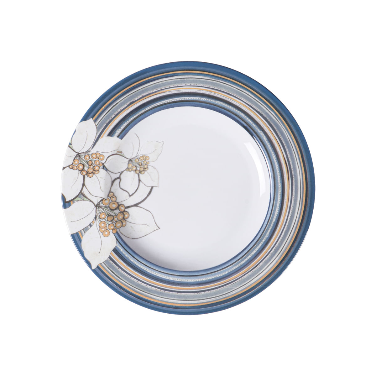 Encontraproduto.com.br - Aparelho de Jantar Tramontina Nix em Porcelana Decorada 30 Peças
