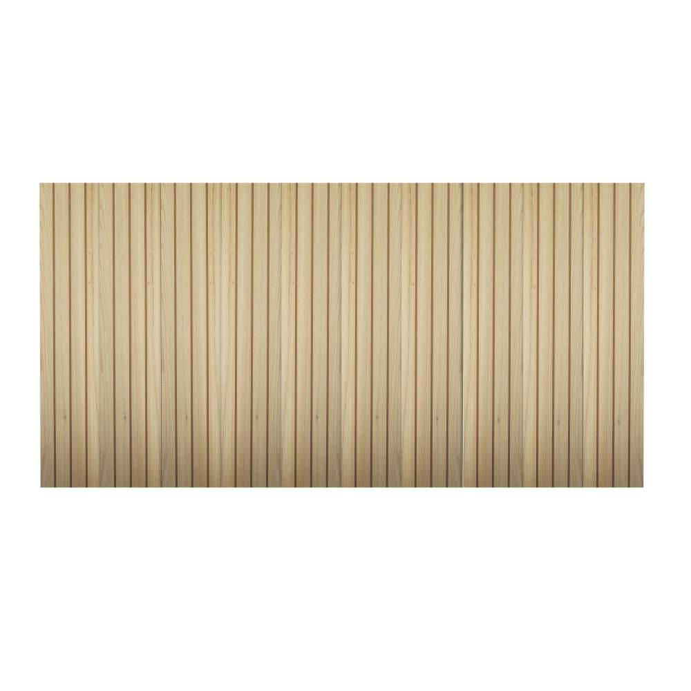 Kit 10 Placas Painel Ripado Revestimento Adesivo Modular Cor Ocre Madelina Decor