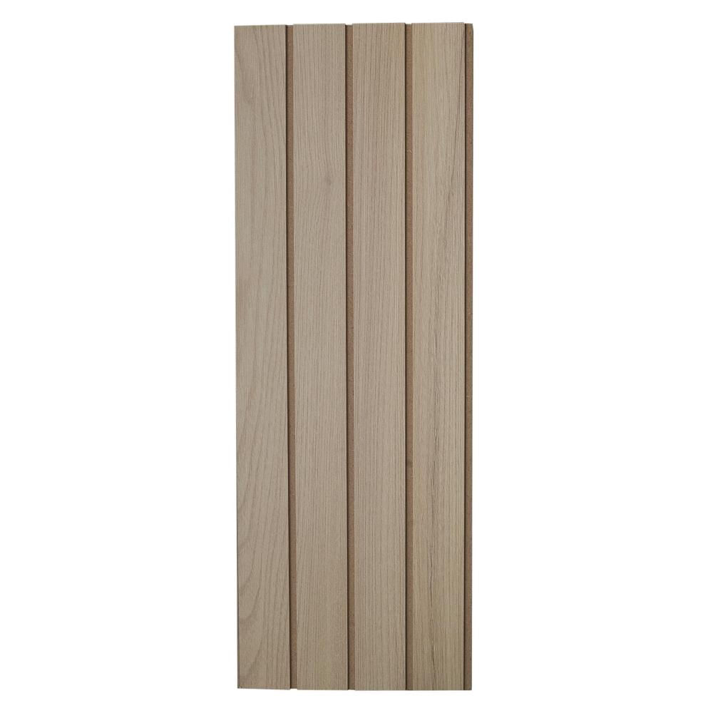 Kit 10 Placas Painel Ripado Revestimento Adesivo Modular Cor Elmo Palmares Madelina Decor