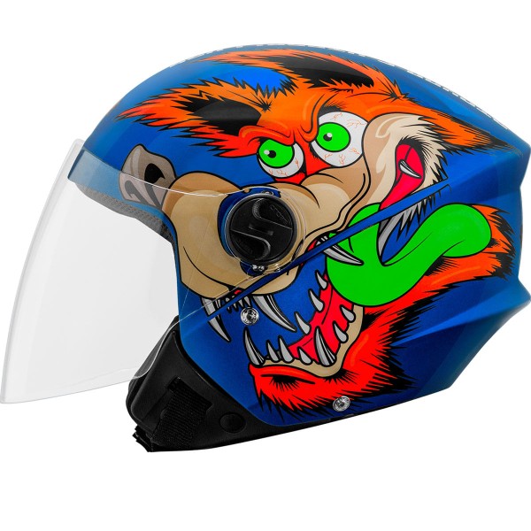 Capacete Pro Tork New Liberty Three Coyote Azul 60