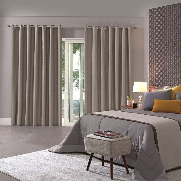 Cortina Corta Luz Milao 5,4m x 2,5m - Bella Janela