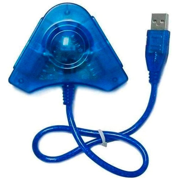 Encontraproduto.com.br - Adaptador USB para Controle PST2 2 Controles KP-AD148 Knup