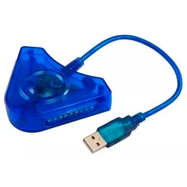 Encontraproduto.com.br - Adaptador USB para Controle PST2 2 Controles KP-AD148 Knup