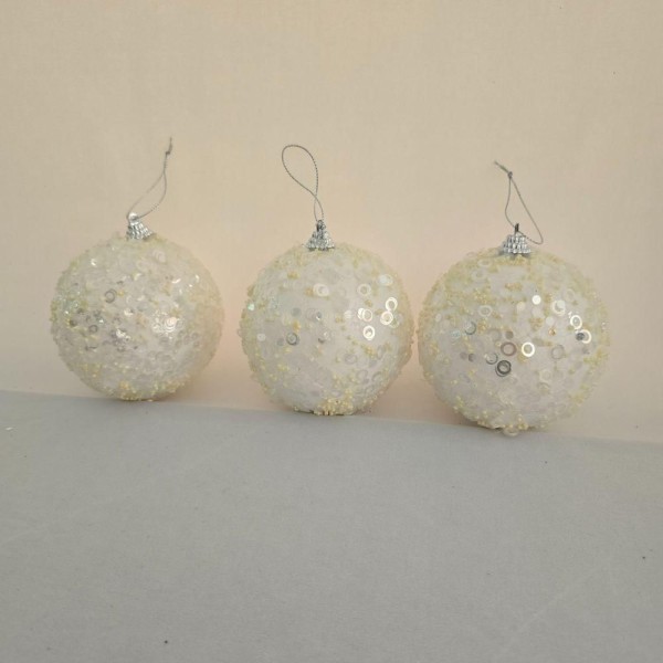 Encontraproduto.com.br - Bolas De Natal Kit Com 3 Unid Kit 3 Pçs.