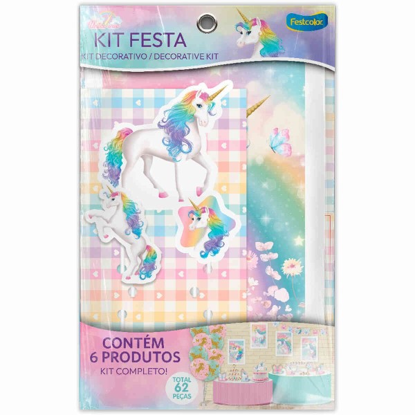 Kit Festcolor Festa Unicórnio (MP)