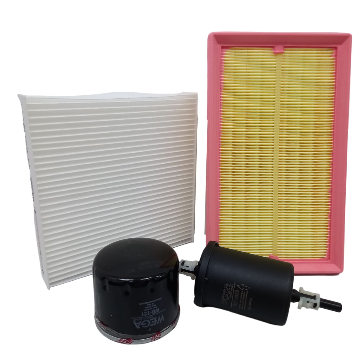 Encontraproduto.com.br - Kit de Filtros Wega  Fiat Fastback  e Pulse 2022 em diante motor 1.0 3c 12v