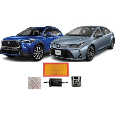 Encontraproduto.com.br - Kit de Filtros Wega  Toyota Corolla 2.0 16V Flex  2019 em diante e Corolla Cross 2.0 16v 2021 em diante