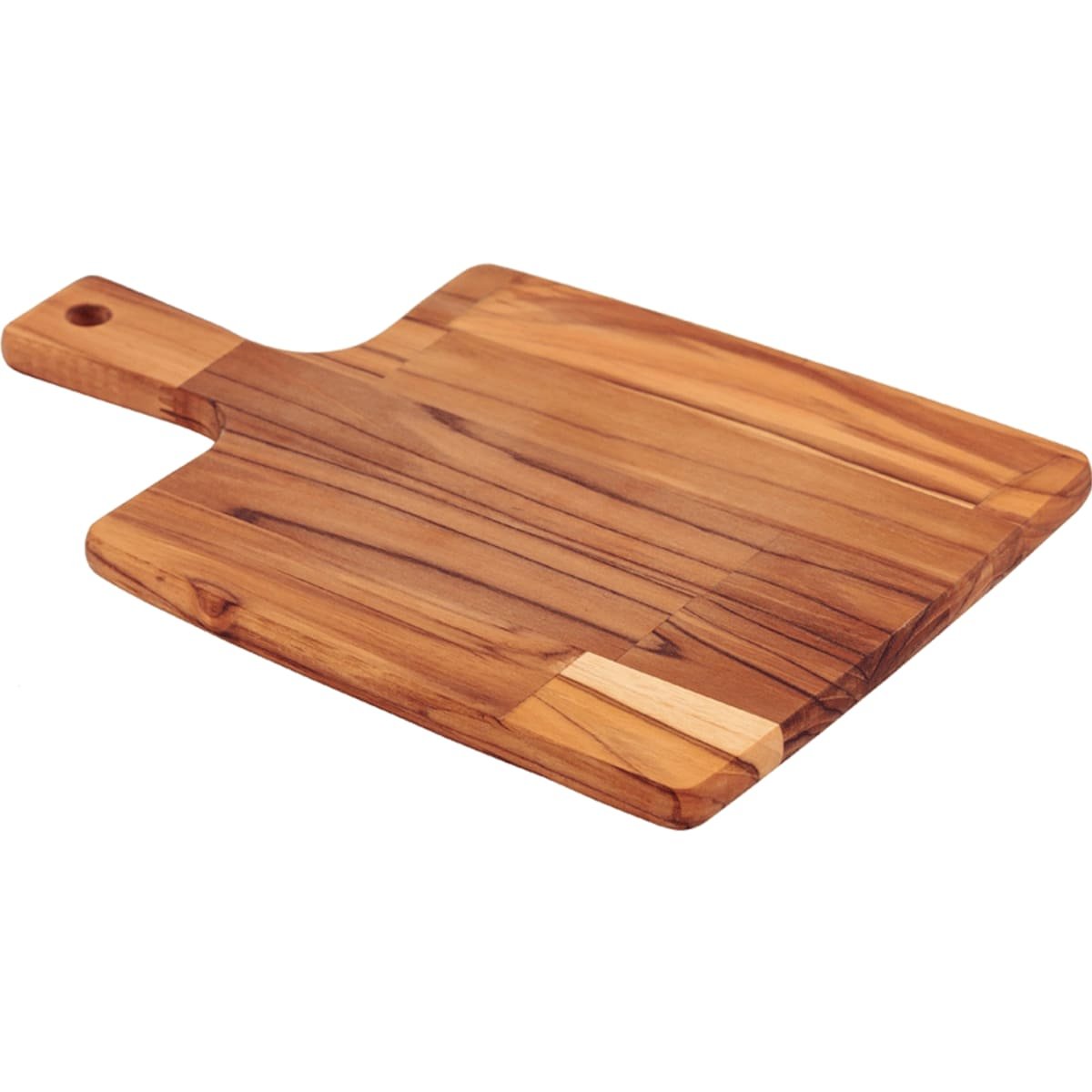 Encontraproduto.com.br - Tábua Para Cozinhar Tramontina Madeira 40x28cm Retangular Com Cabo