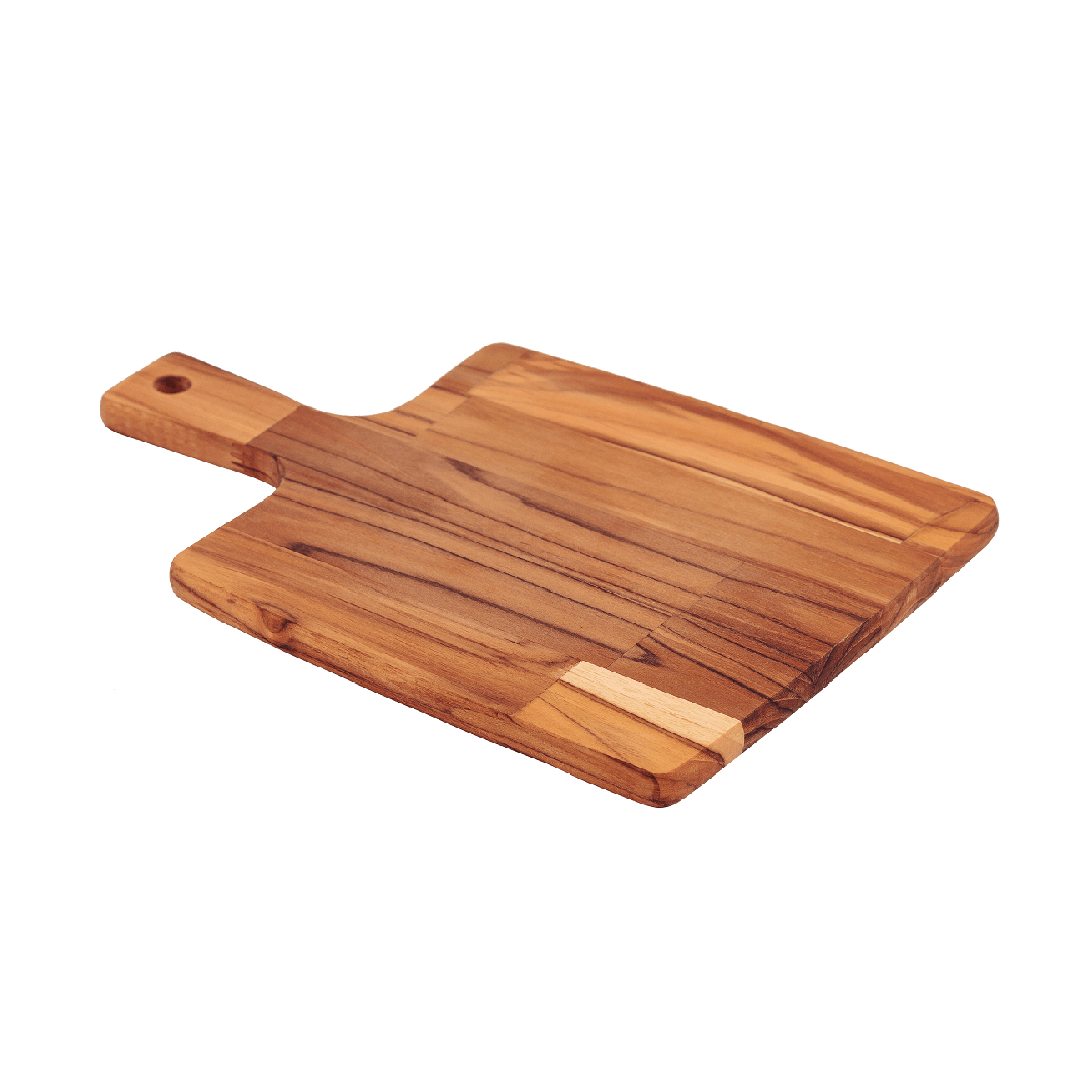 Encontraproduto.com.br - Tábua Para Cozinhar Tramontina Madeira 40x28cm Retangular Com Cabo