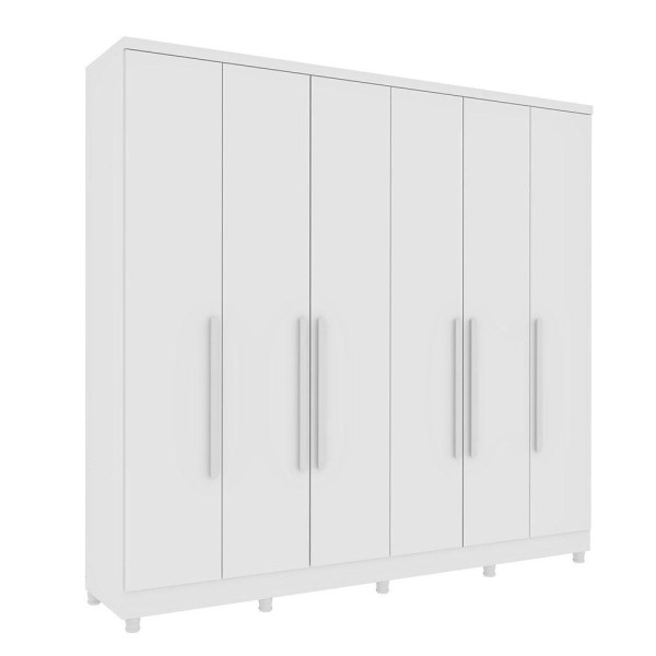 Encontraproduto.com.br - Guarda Roupa Casal Com Pé Portas 4 Gavetas Veneza Tcil Cor Cinamomo/grafite