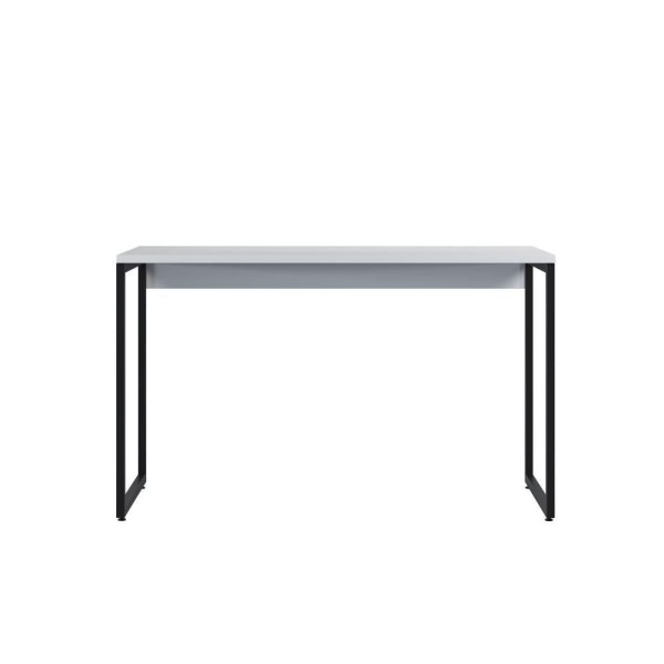 Encontraproduto.com.br - Conjunto Escritório Mesa E Gaveteiro Woz Branco Preto