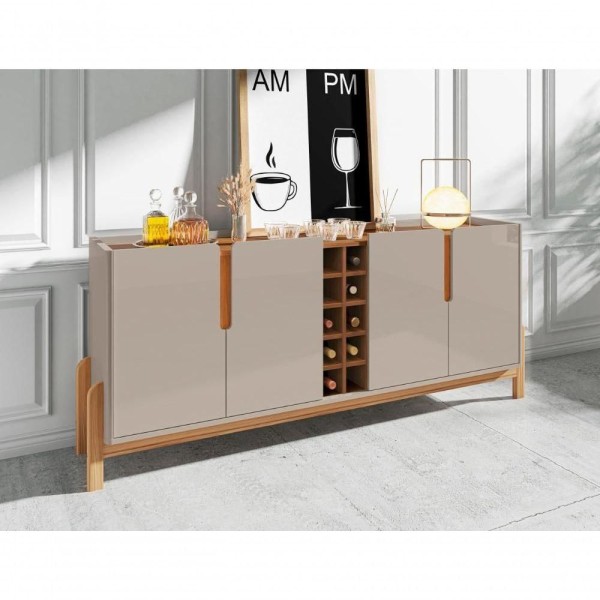 Encontraproduto.com.br - Buffet Adega Ranger Off White Cedro