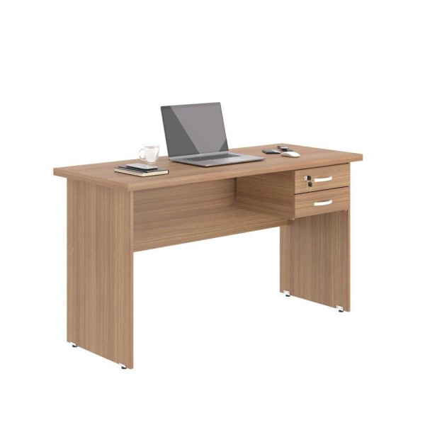 Encontraproduto.com.br - Mesa De Escritorio Com Armário 2 Portas Pampulha Montana