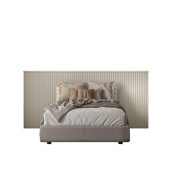 Encontraproduto.com.br - Cabeceira Stark Ripado Off White