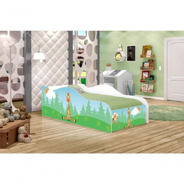 Encontraproduto.com.br - Mini Cama Fun Girafa E Coruja