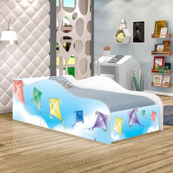 Encontraproduto.com.br - Mini Cama Fun Pipa Infantil Com Colchão