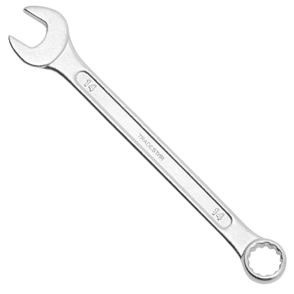 Chave Combinada Profissional 14 Mm Em Aço Especial Tradestar
