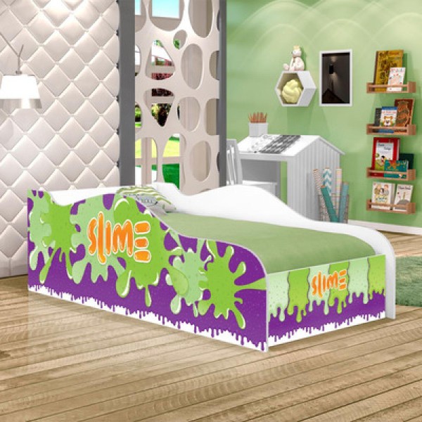 Encontraproduto.com.br - Cama Infantil Like Massinha Meninos