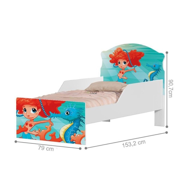 Encontraproduto.com.br - Cama Infantil Sereinha Com Colchão