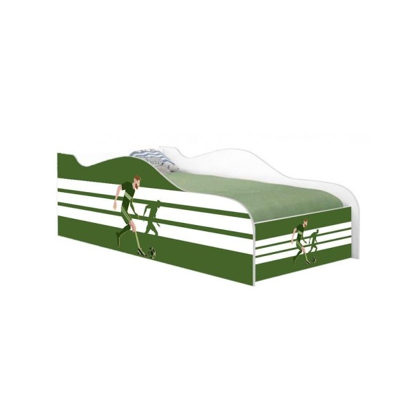 Encontraproduto.com.br - Mini Cama Like Atacante Futebol Infantil Com Colchão