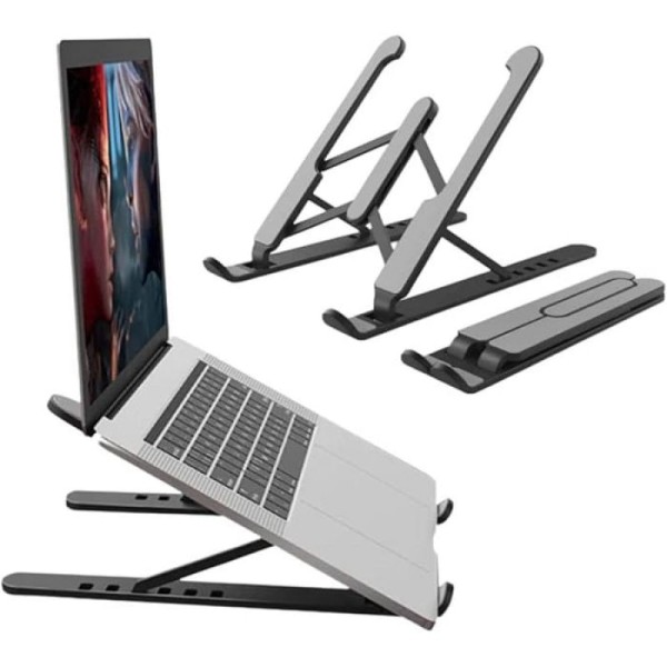 Encontraproduto.com.br - Base Suporte De Mesa Para Notebook Regulável Home Office