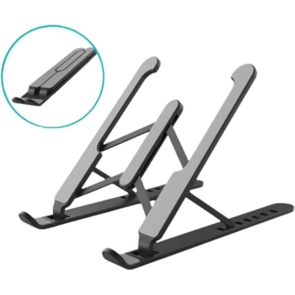 Encontraproduto.com.br - Base Suporte De Mesa Para Notebook Regulável Home Office