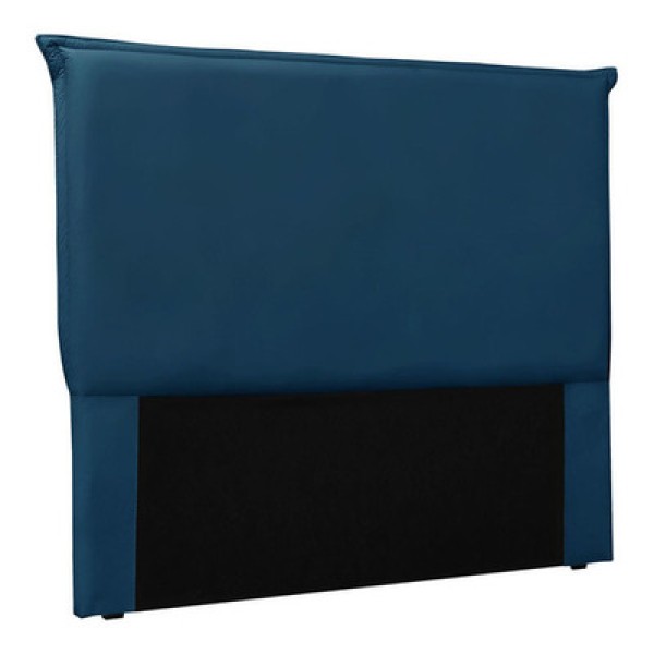 Encontraproduto.com.br - Cabeceira Solteiro 0,90m Veneza Veludo Azul Marinho