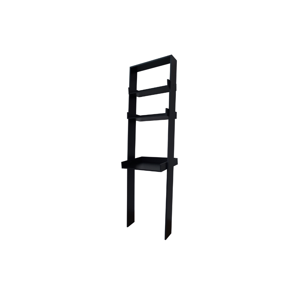 Estante Paraty 188x79x47cm Com  Mesa Preto Corso