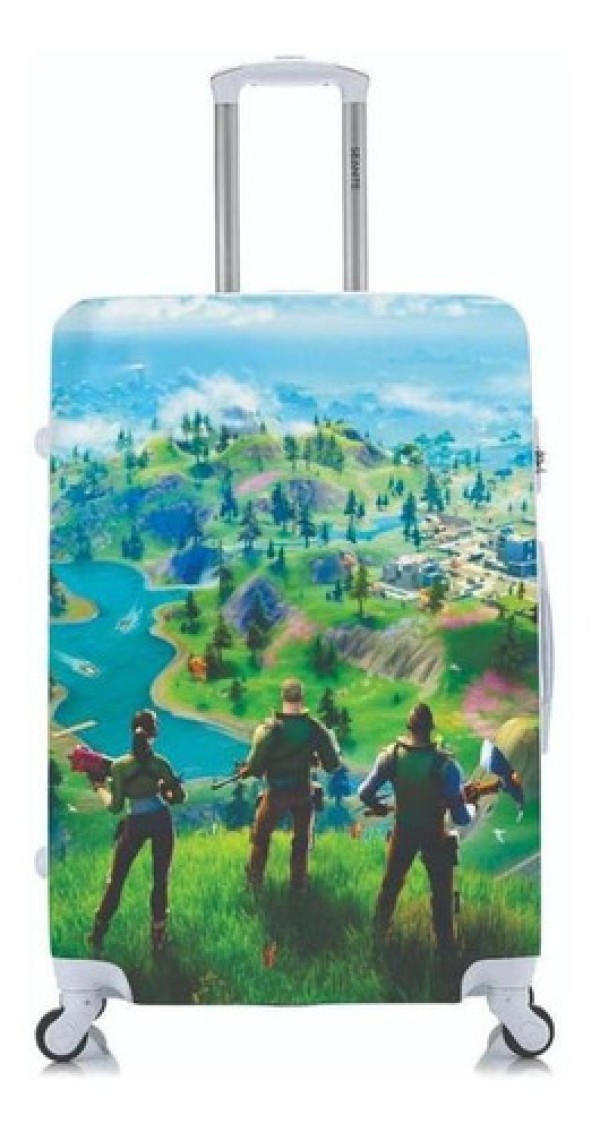 Capa Protetora Para Mala Viagem Grande Fortnite Mundo